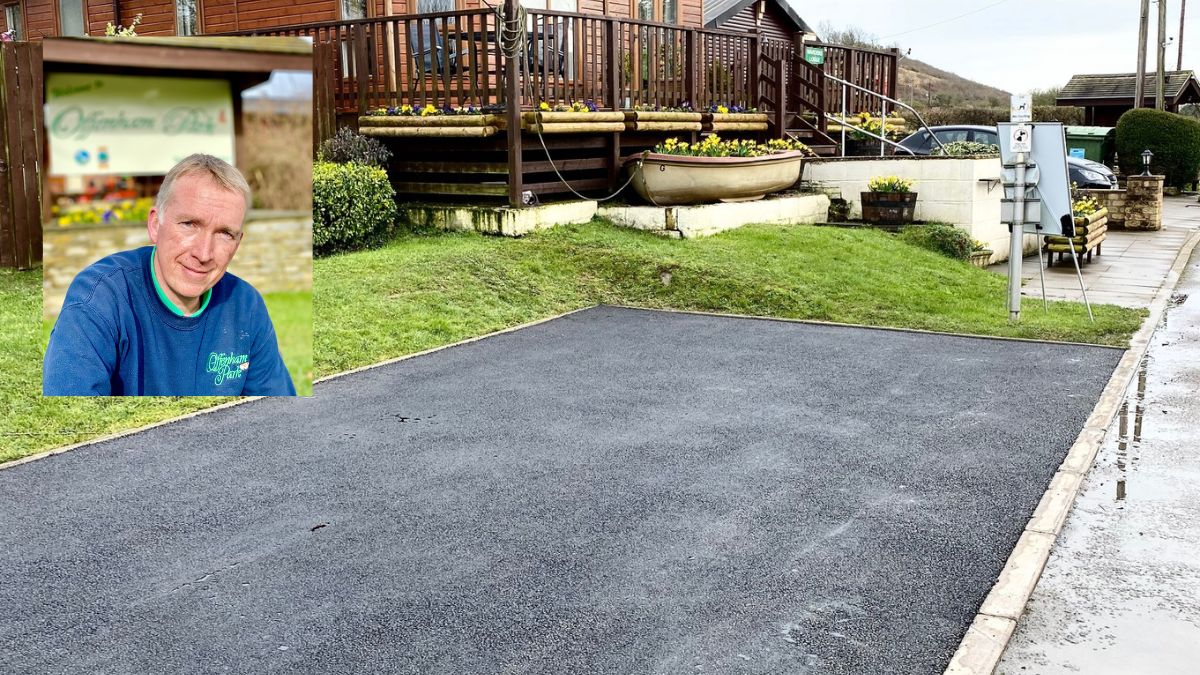 Finished space with owner pic