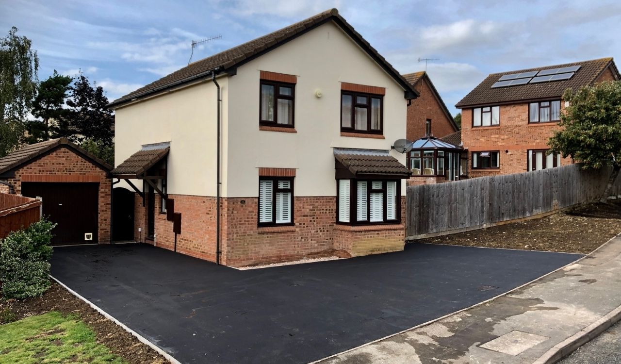Finished Driveway