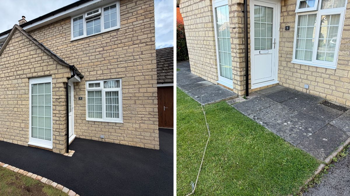 2 Under Window before and after
