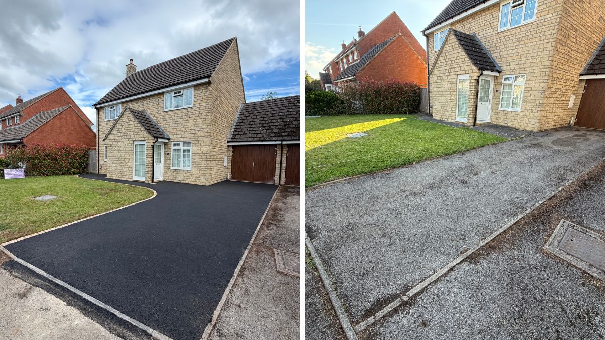 3 Main drive before and after